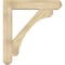 Ekena Millwork Legacy Craftsman Rough Sawn Bracket w/ Offset Brace, Douglas Fir, 8"W x 40"D x 44"H BKT0806X40X44LEC04RDF - alternate 3